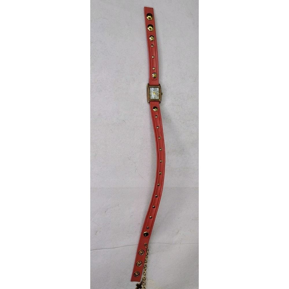 Geneva Platinum Women Watch Pink‎ Long Strap Wrap Nailheads  SEE B44.1GA1493 - Picture 4 of 10
